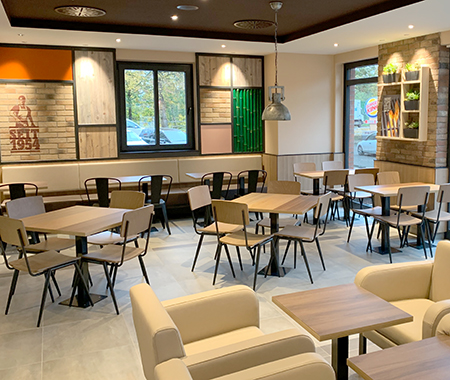 Umbaumaßnahme des Burger King Restaurant nach GardenGrill Konzept in Bad Bramstedt
Umbaumaßnahme des Burger King Restaurant nach GardenGrill Konzept in Bad Bramstedt