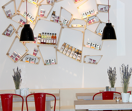 Neubau eines Dean & David Restaurants Europapassage am Jungfernstieg in Hamburg Neubau eines Dean & David Restaurants Europapassage am Jungfernstieg in Hamburg