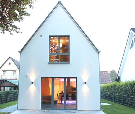 Neubau eines eingeschossigen Einfamilienhauses in Ahrensburg