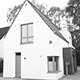 Neubau eines modernen Einfamilienhauses auf schmalem Grundstück in Ahrensburg