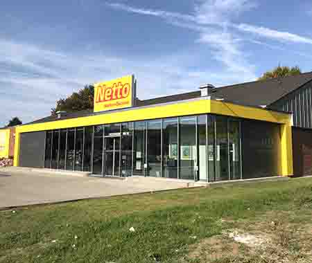 Erweiterung der Verkaufsfläche beim Netto Markt Haart 105 in Neumünster
Erweiterung der Verkaufsfläche beim Netto Markt Haart 105 in Neumünster