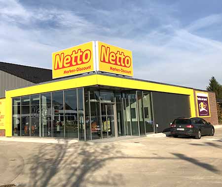 Großumbau eines Netto Verbrauchermarktes mit Pfahlgründung in Wilster
Großumbau eines Netto Verbrauchermarktes mit Pfahlgründung in Wilster