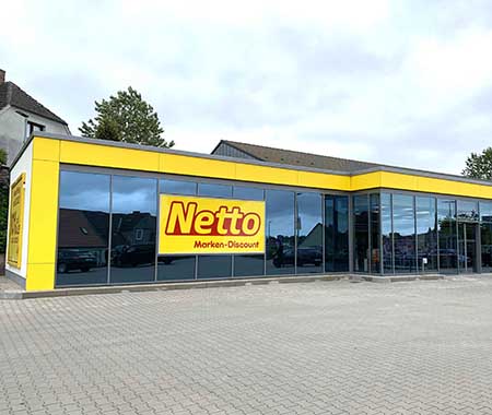 Umbau und Erweiterung eines Netto Verbrauchermarktes in Kröpelin
Umbau und Erweiterung eines Netto Verbrauchermarktes in Kröpelin